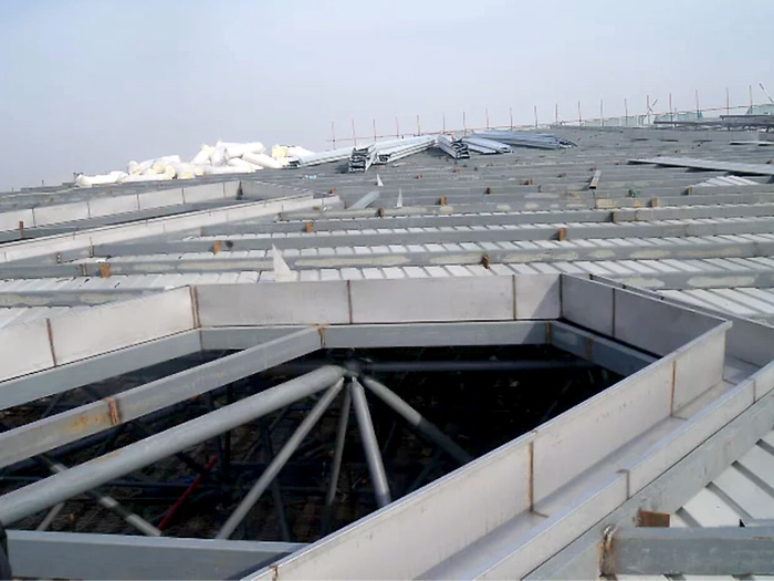 梧州安吉县体育馆网架